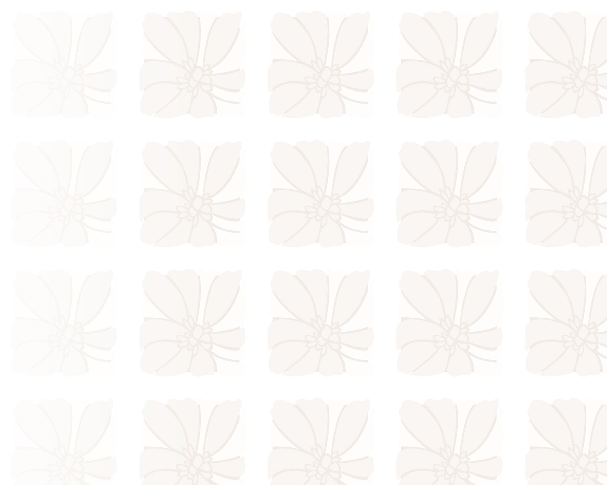 Pattern of subtle floral designs in light colors.